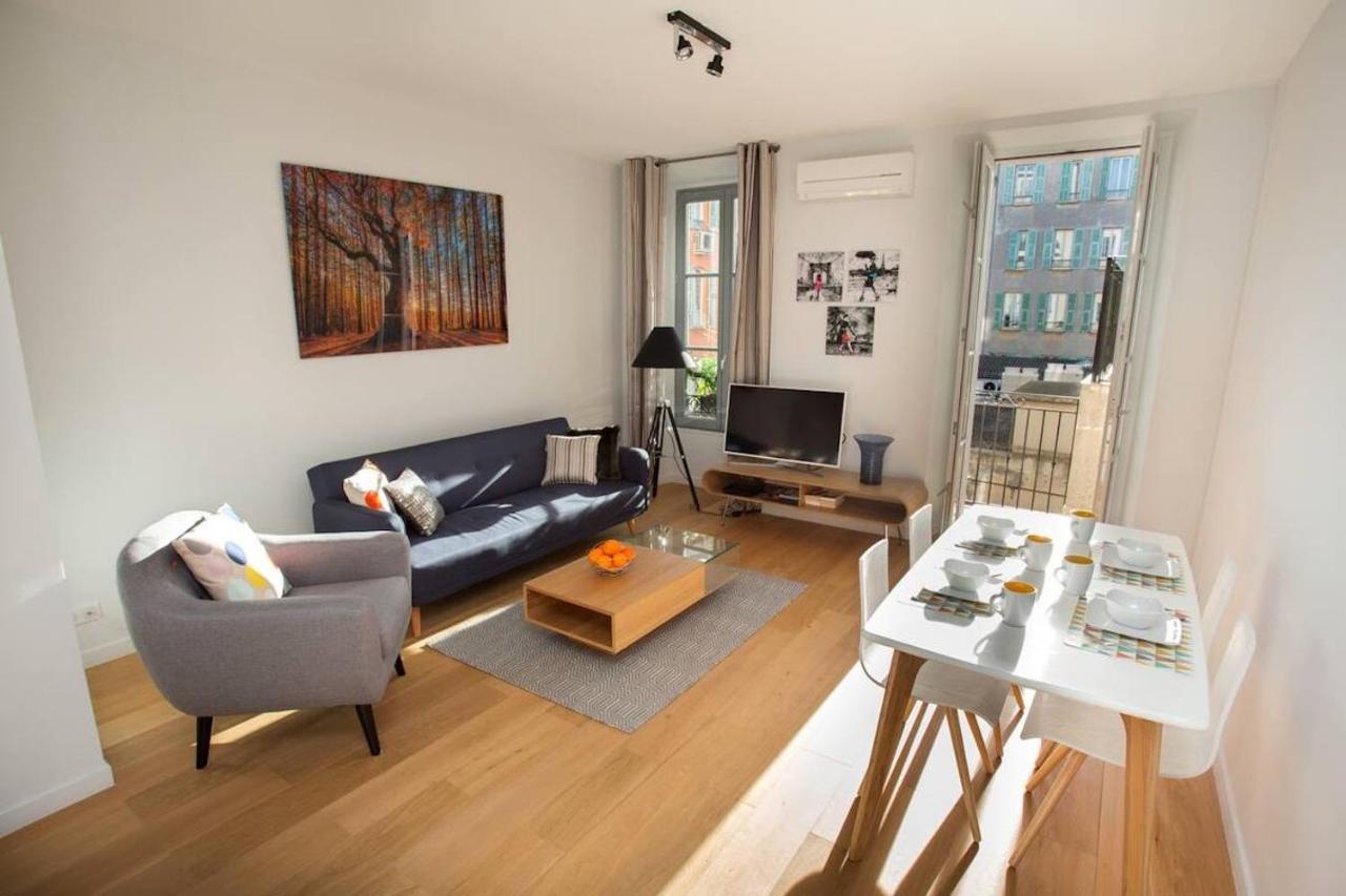 F2 Terrasse, Moderne, Hyper Centre, Clim, Ascenseur- Dubouchage Apartment Nisa Exterior foto