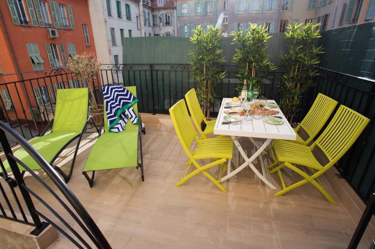 F2 Terrasse, Moderne, Hyper Centre, Clim, Ascenseur- Dubouchage Apartment Nisa Exterior foto